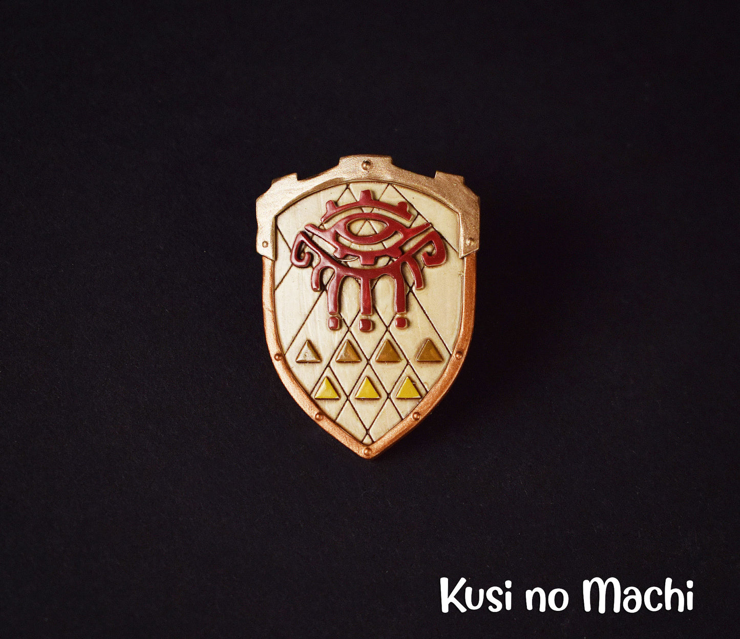 Pins Bouclier en Bois Zelda