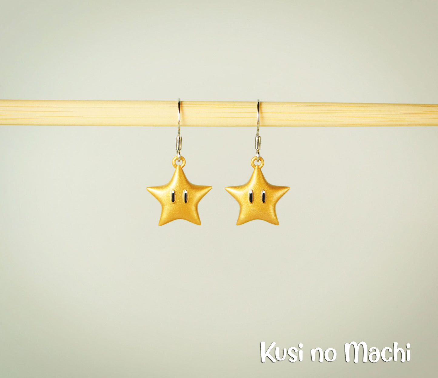 Boucle d'oreille Etoile Mario