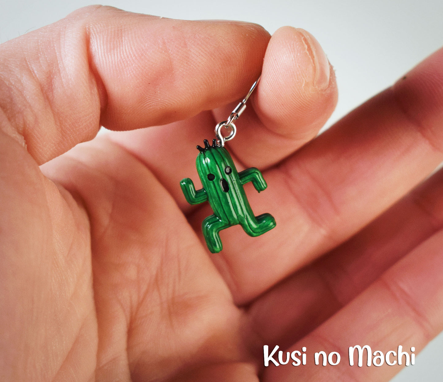 Boucles d'oreille Pampa Cactus Final Fantasy