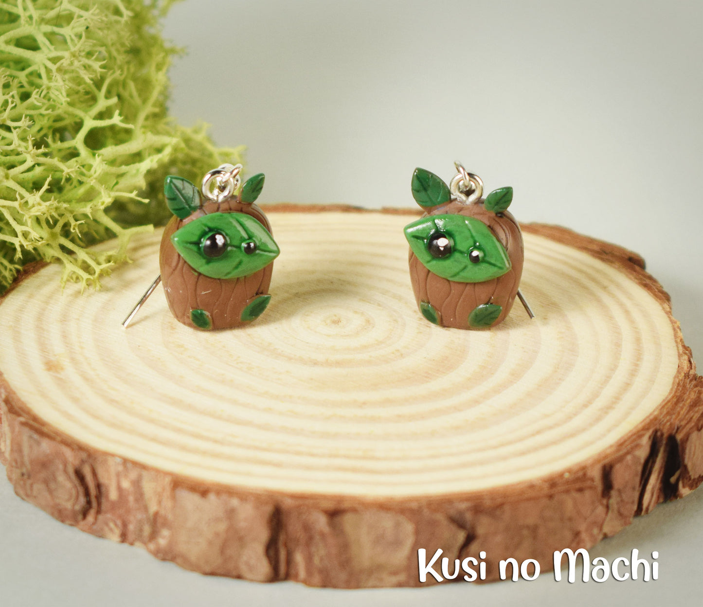 Boucle d'oreille Kodama Konoha
