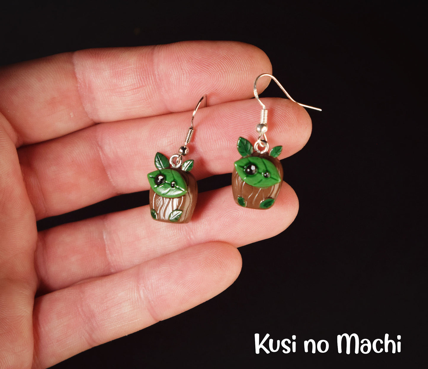 Boucle d'oreille Kodama Konoha