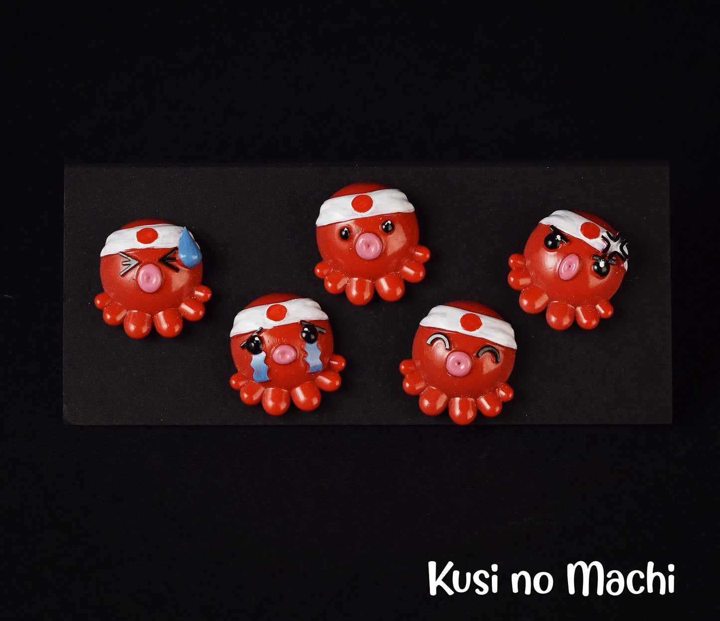 Boucle d'oreille Tako Kawaii