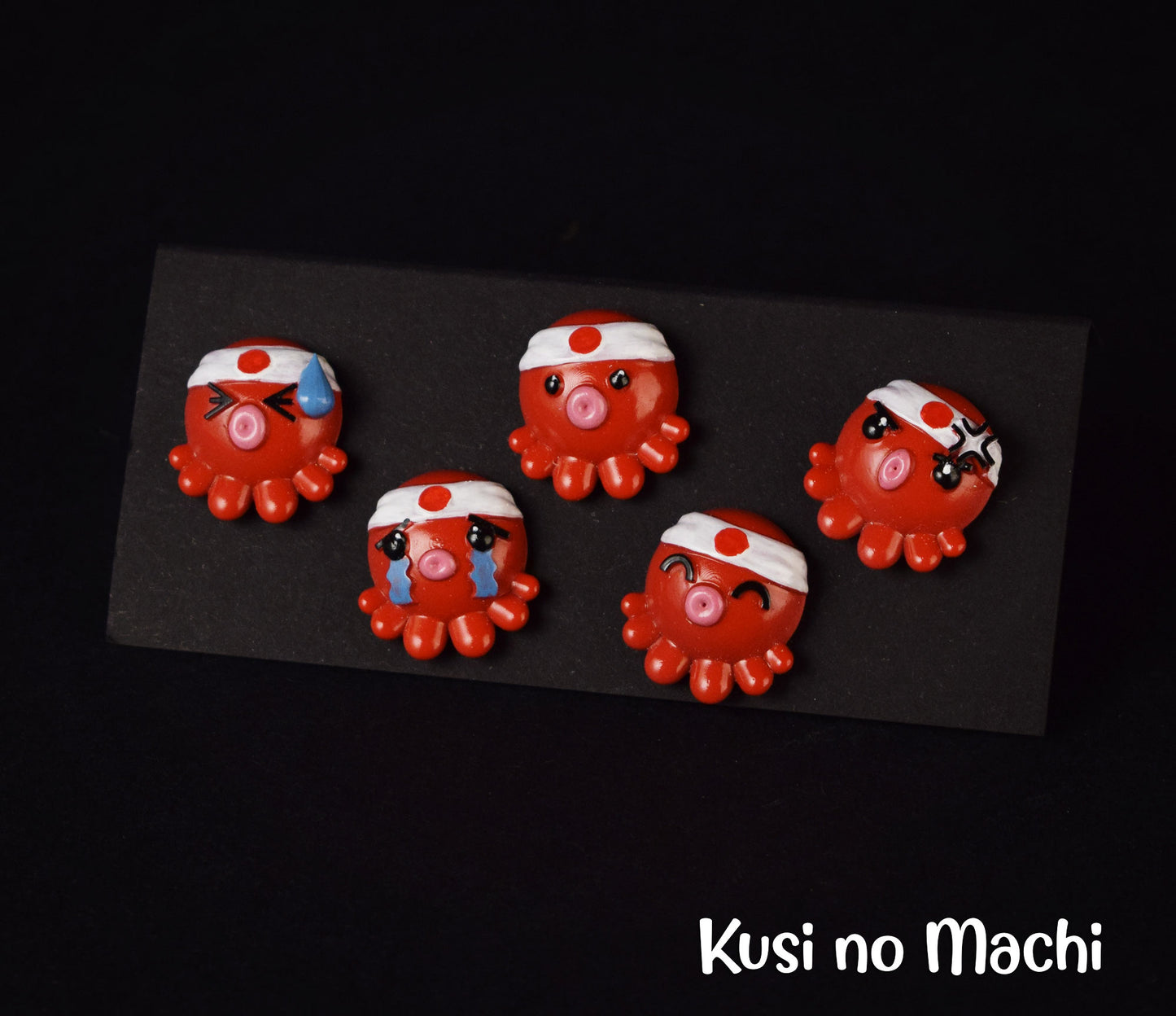 Boucle d'oreille Tako Kawaii