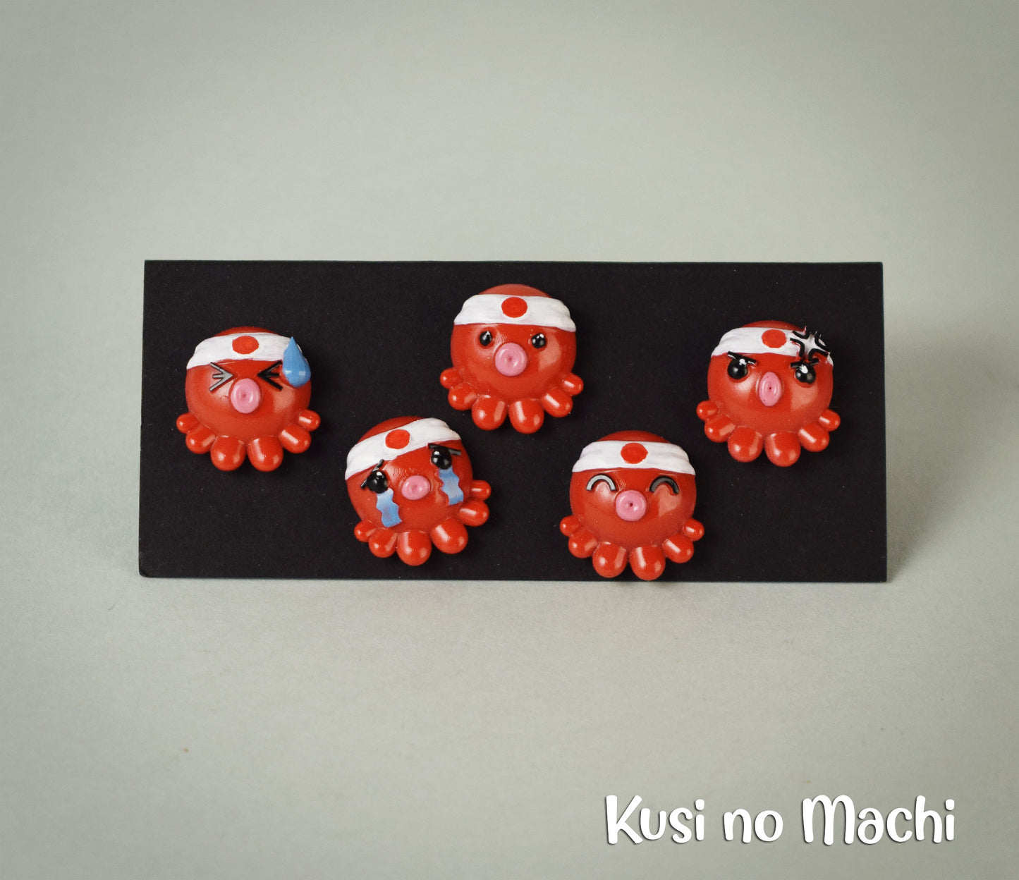 Boucle d'oreille Tako Kawaii