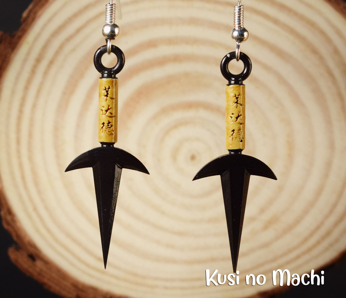 Boucle d'oreille Kunai
