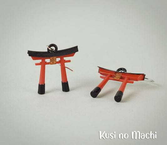 Boucle d'oreille Torii