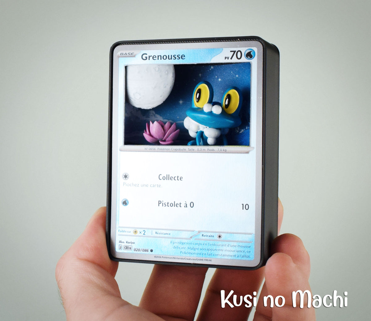 Carte Grenousse/Froakie/ケロマツ