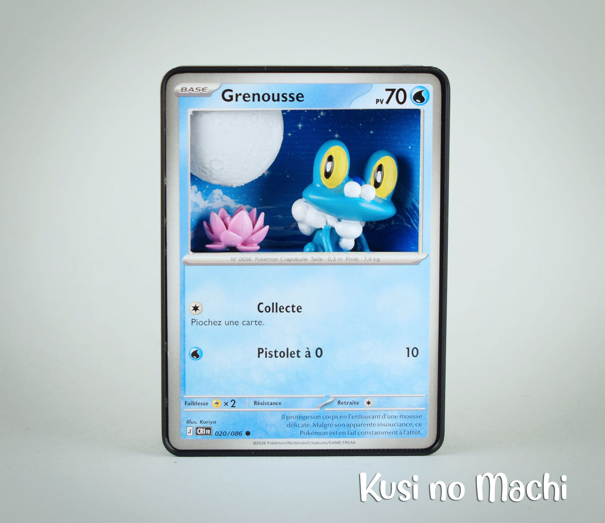 Carte Grenousse/Froakie/ケロマツ