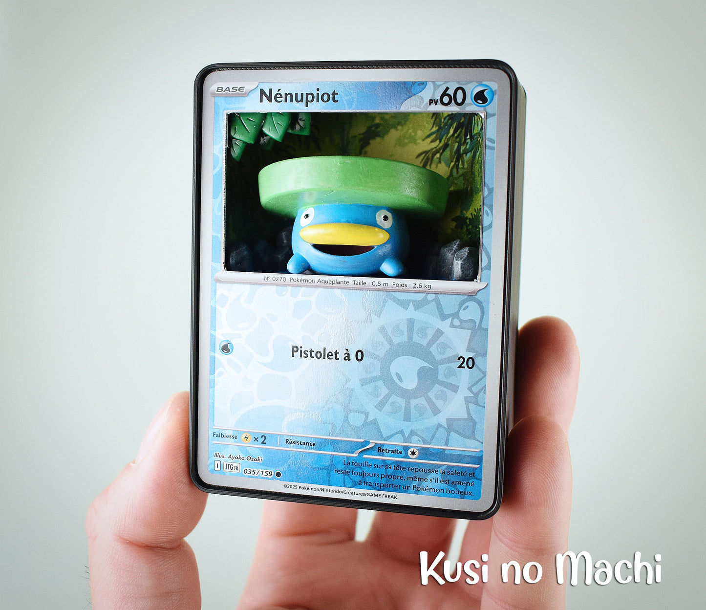 Carte Nénupiot / Lotad/ ハスボー