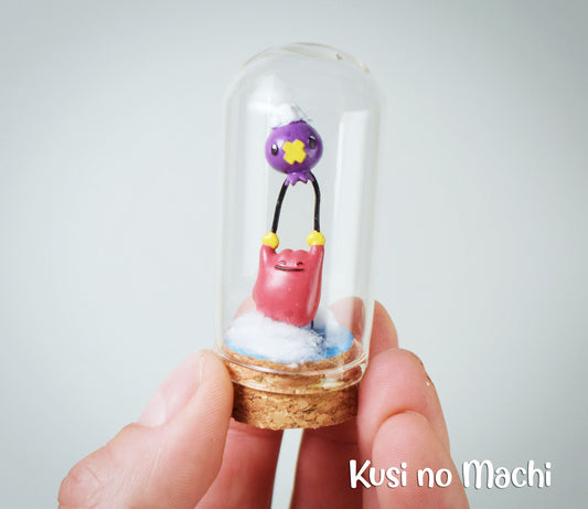 Cloche Métamorph, Ditto, メタモン  et Baudrive, Drifloon, フワンテ  Pokopia